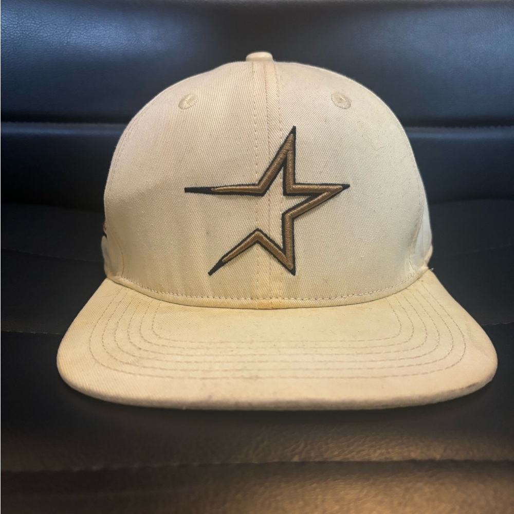 Houston Astros 45th Anniversary Adjustable Hat Ivory